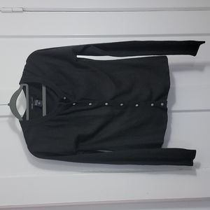 New York & Company Size S Black Cardigan